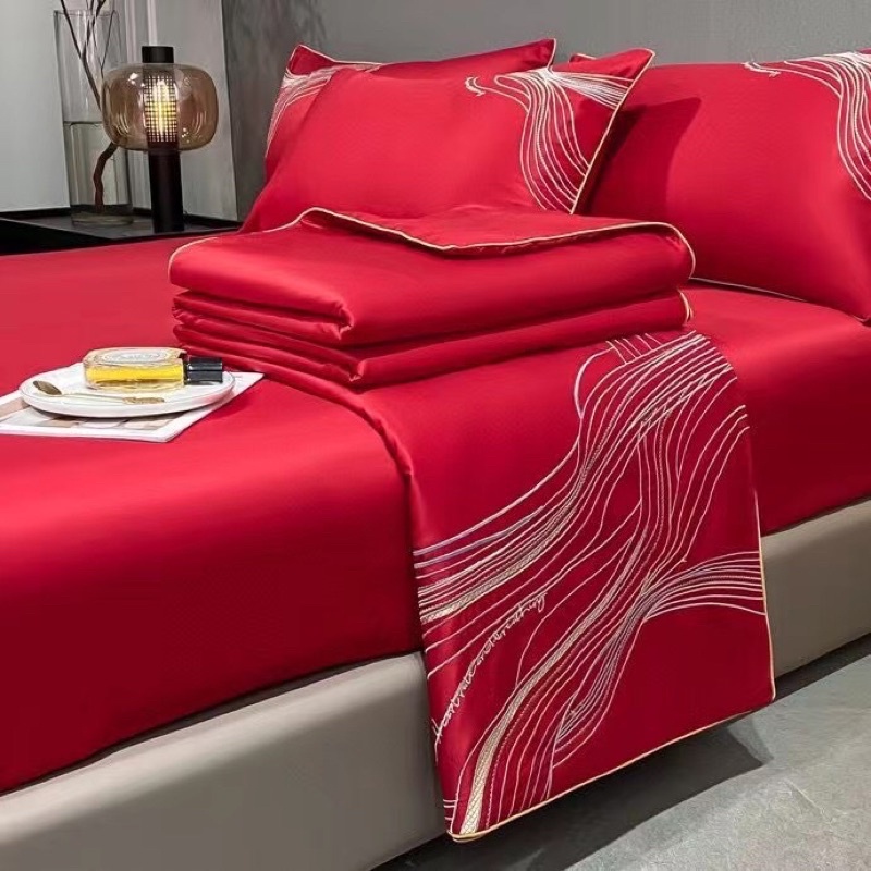 XẢ KHO BỘ CHĂN GA GỐI LỤA CHĂN TRẦN HÈ 4 MÓN MỚI NHẤT 2022