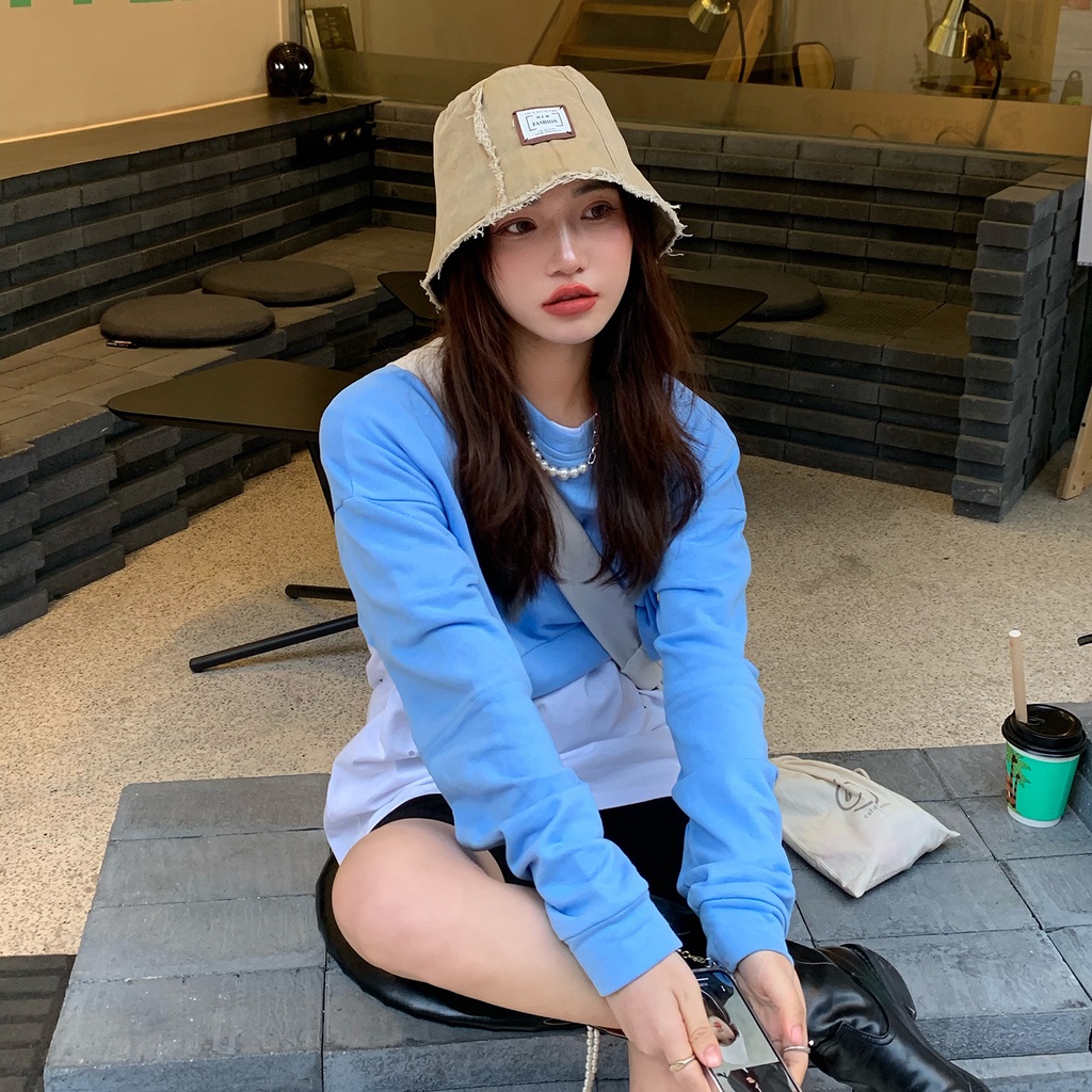 Mũ xô chống nằng phong cách Hàn Quốc cho nữ