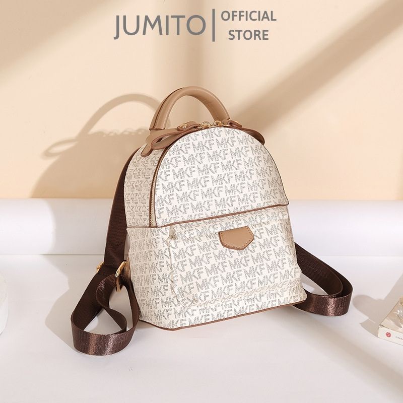 Balo mini nữ MKF chất liệu da PU thời trang cao cấp đi chơi du lịch siêu xinh JUMITO T2.037.NA
