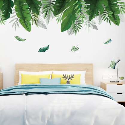 TỔNG HỢP TRANH DECAL DÁN TƯỜNG- DECOR TRANH TRÍ PHÒNG KHÁCH PHÒNG NGỦ CÂY XANH SPA