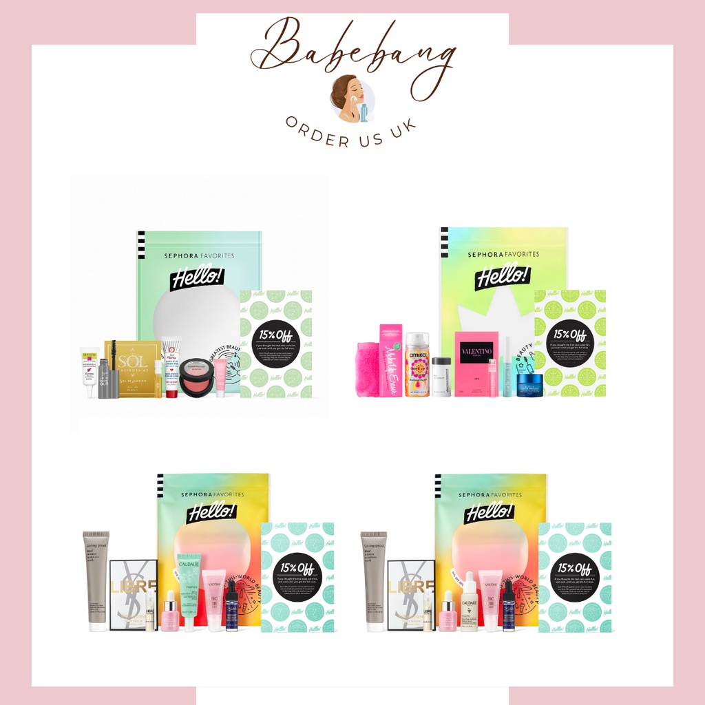 (Săn sale) Set HELLO Sephora Favorites