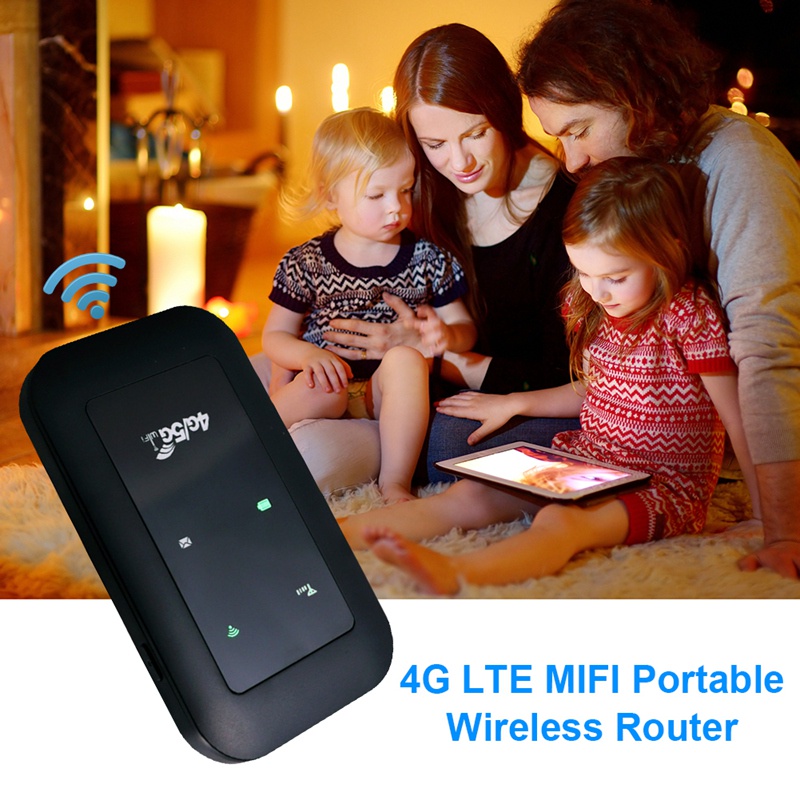 Bộ PháT Wifi 4G LTE 4G + Khe Thẻ Sim Cho Xe Hơi
