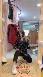 [ Big size ] Sơ mi hoạ tiết hình thật