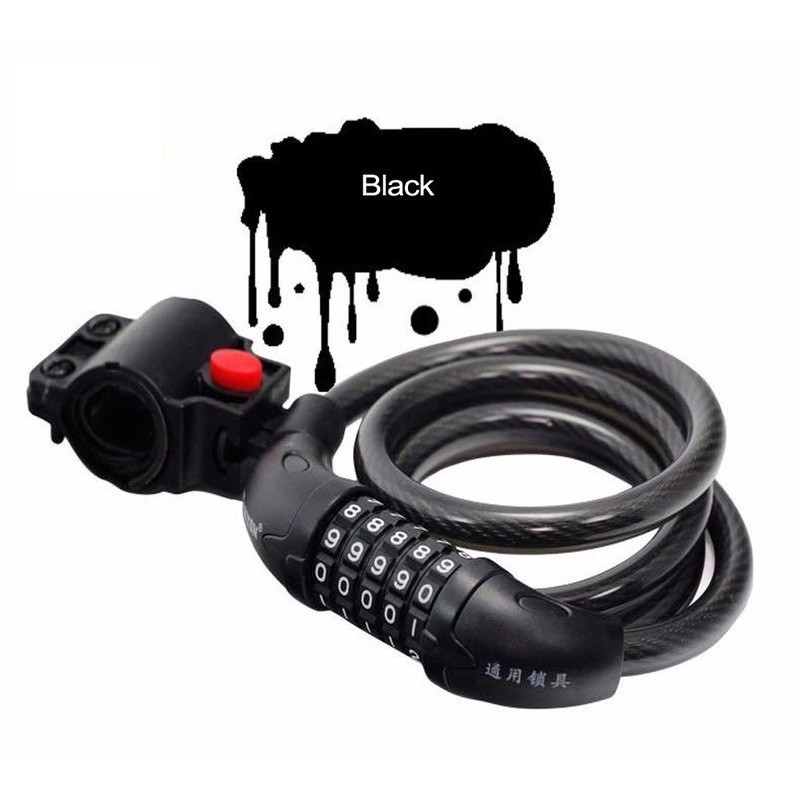 Ổ KHÓA DÂY CHỐNG TRỘM TONYON 5 SỐ SIZE LỚN + Khung Gắn