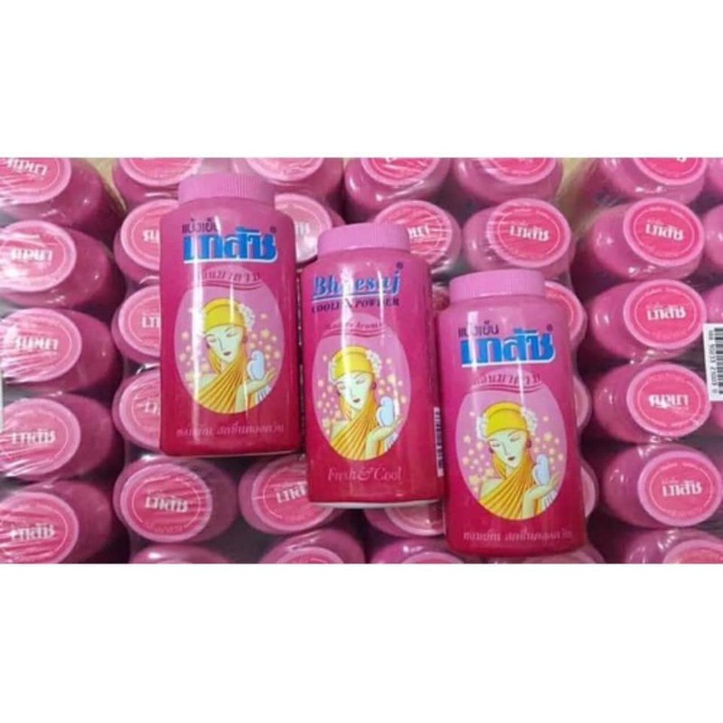 PHẤN LẠNH BHAESAJ COOLING POWDER MADAM AROMA 300G THÁI LAN CHÍNH HÃNG - 9108