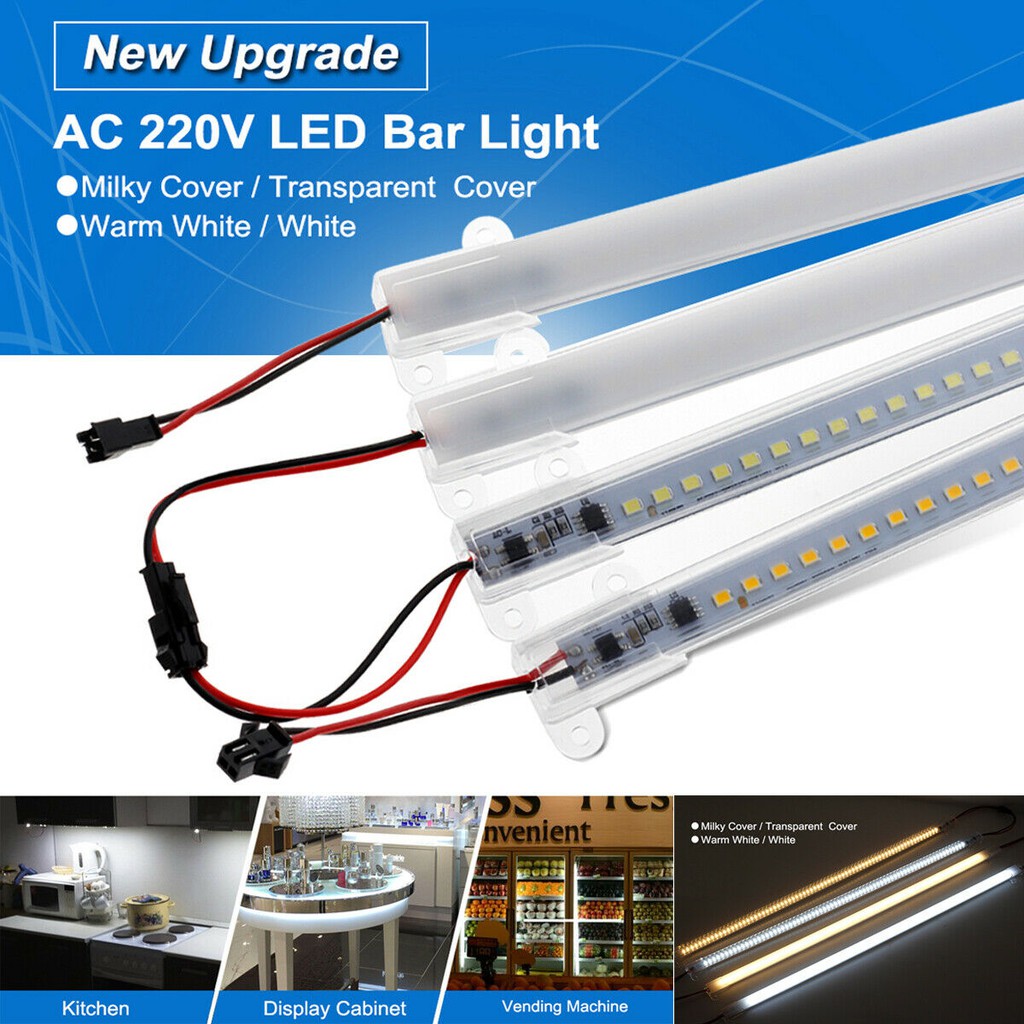 Dây Đèn led 72 Bóng AC220V SMD2835 220v 8W 40cm 30cm Siêu Sáng