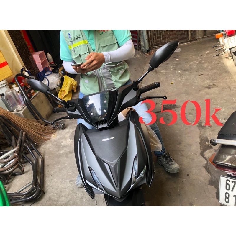 Kính Kiếng chiếu hậu mt03 có tem yamaha mt03 xoay 360 mt07 mt09 ex sh winner pcx nvx ab sonic raider satria gsx