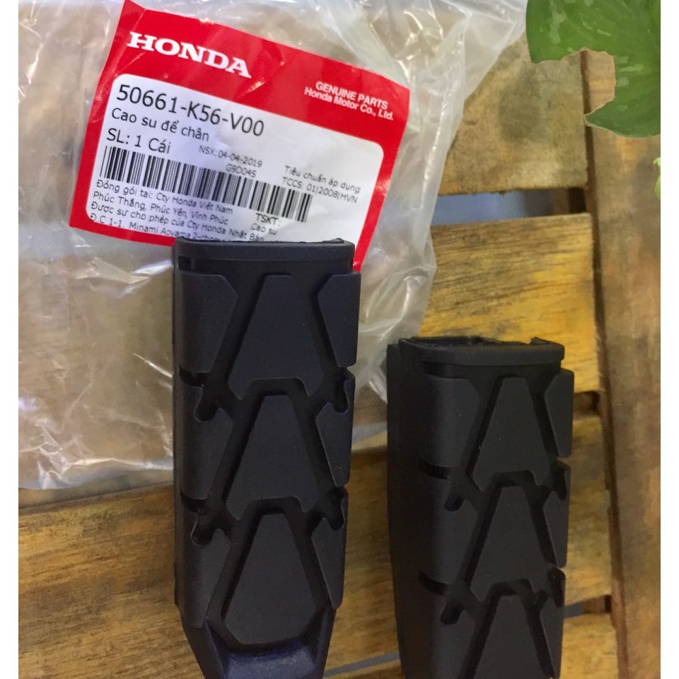 Cao su gác chân trước Winner v1/ Sonic 150 Zin chính hãng Honda