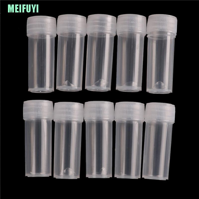 Bộ 10 Lọ Nhựa 5ml Đựng Mẫu Thử