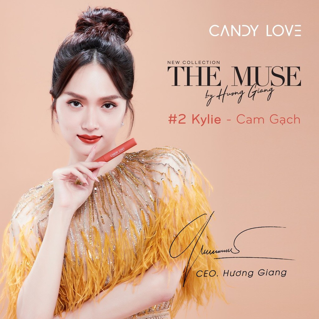 SON CANDY LOVE 02 KYLIE CAM GẠCH – THE MUSE LIMITED 2021