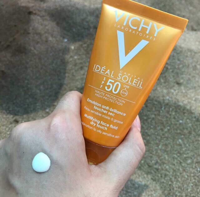 Kem chống nắng Vichy CAPITAL IDEAL SOLEIL SPF50 UVA/UVB☀