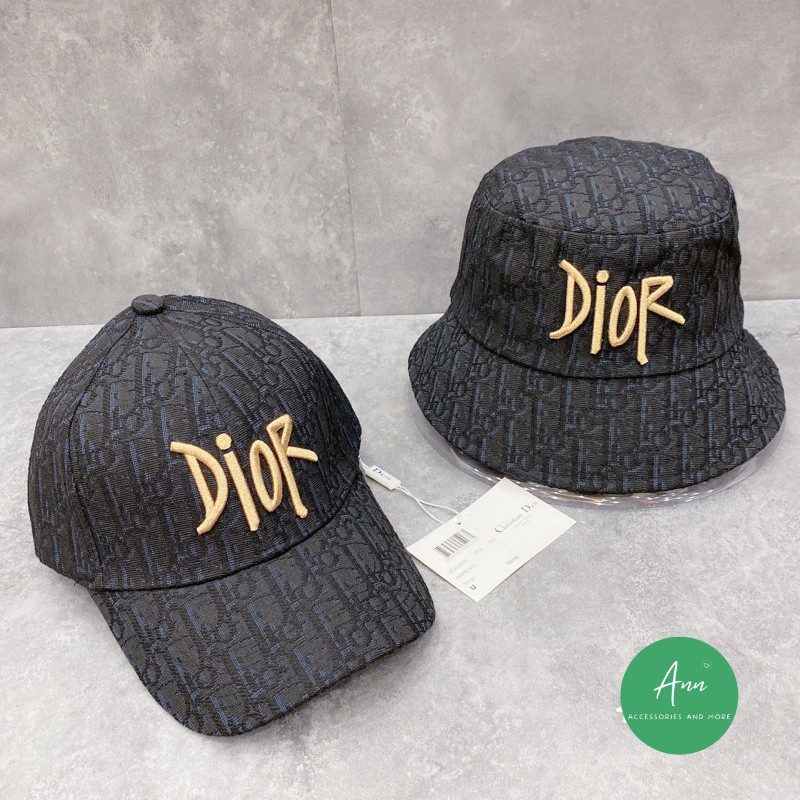 Mũ Lưỡi Trai Dior❤️Freeship❤️ Mũ lưỡi trai Dior thêu chữ nổi 3D thời trang, họa tiết ấn tượng, phom mũ chuẩn hàng xuất