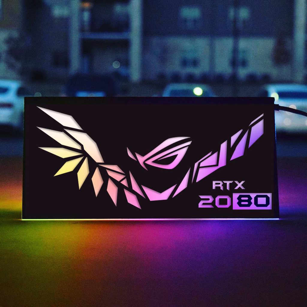 RGB ASUS VGA Backplate