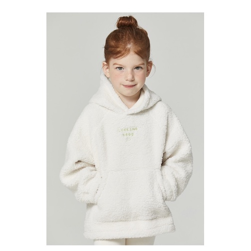 Áo hoodie Laughng lông cừu