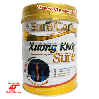 Sữa bột sure care xương khớp 900g | surecare | date xa