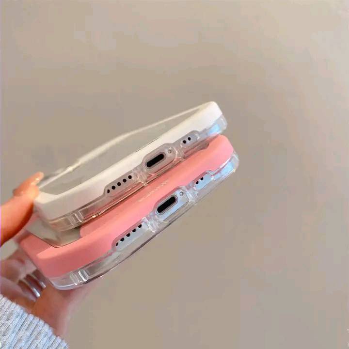 Ốp Điện Thoại Mềm In Hình Gấu Thỏ Dễ Thương Cho iPhone 12 11 X / XR XS MAX 12pro 13