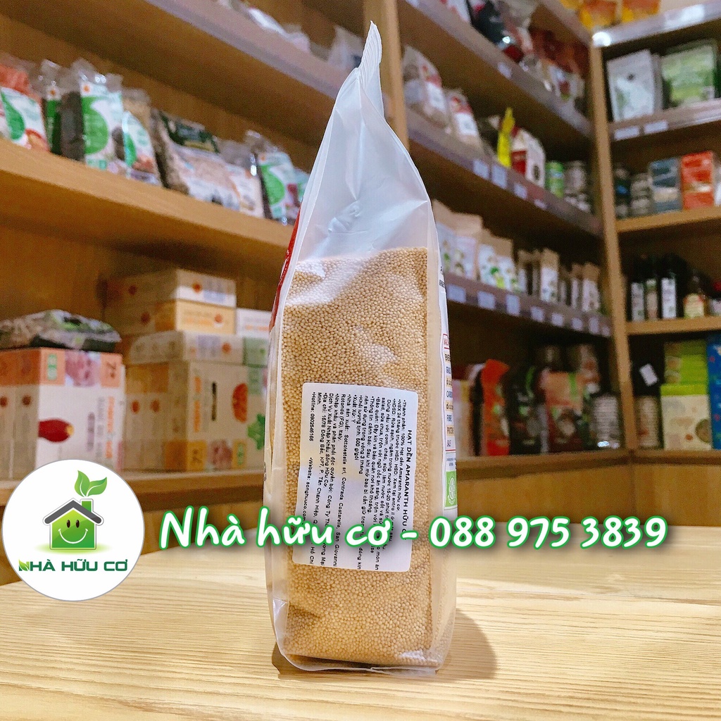 Hạt dền Amaranth hữu cơ Sottolestelle 500g - Date: 5/8/2022 - Nhà Hữu Cơ