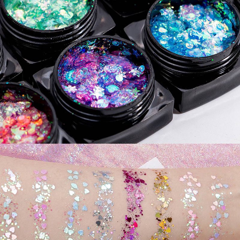 Bộ 3 gel ánh nhũ lấp lánh trang điểm mặt và cơ thể độc đáo | BigBuy360 - bigbuy360.vn