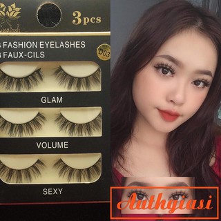 [MI TỰ NHIÊN] Sỉ Mi chồn 3D 3 đôi 3D 822
