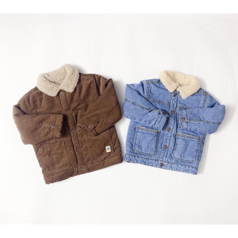 Áo khoác 1 lớp lót bông cho bé trai hàng Zara chính hãng