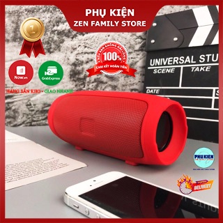 Loa bluetooth không dây mini charge 3 + vỏ nhôm chất lượng hỗ trợ cắm thẻ nhớ và usb, pin lâu, giao màu ngẫu nhiên