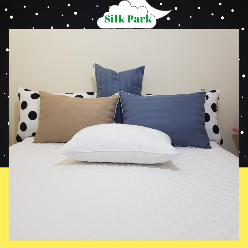 Ruột Gối SilkPark Ruột Gối Nằm Cao Cấp Không Đau Mỏi Cổ Bông Micro 3D Luôn Phồng Êm