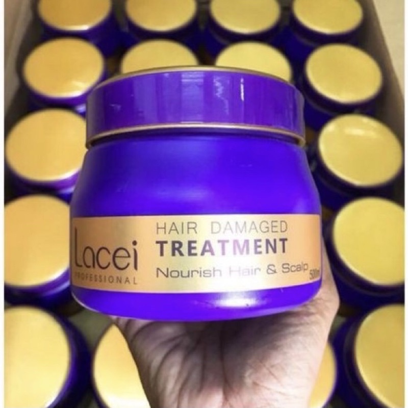 *&gt;&lt;* HẤP DẦU NUÔI DƯỠNG PHỤC HỒI TÓC HƯ TỔN VÀ HẠN CHẾ GÀU TỐI ĐA LACEI NOURISHING AND SCALP TREATMENT 500ml