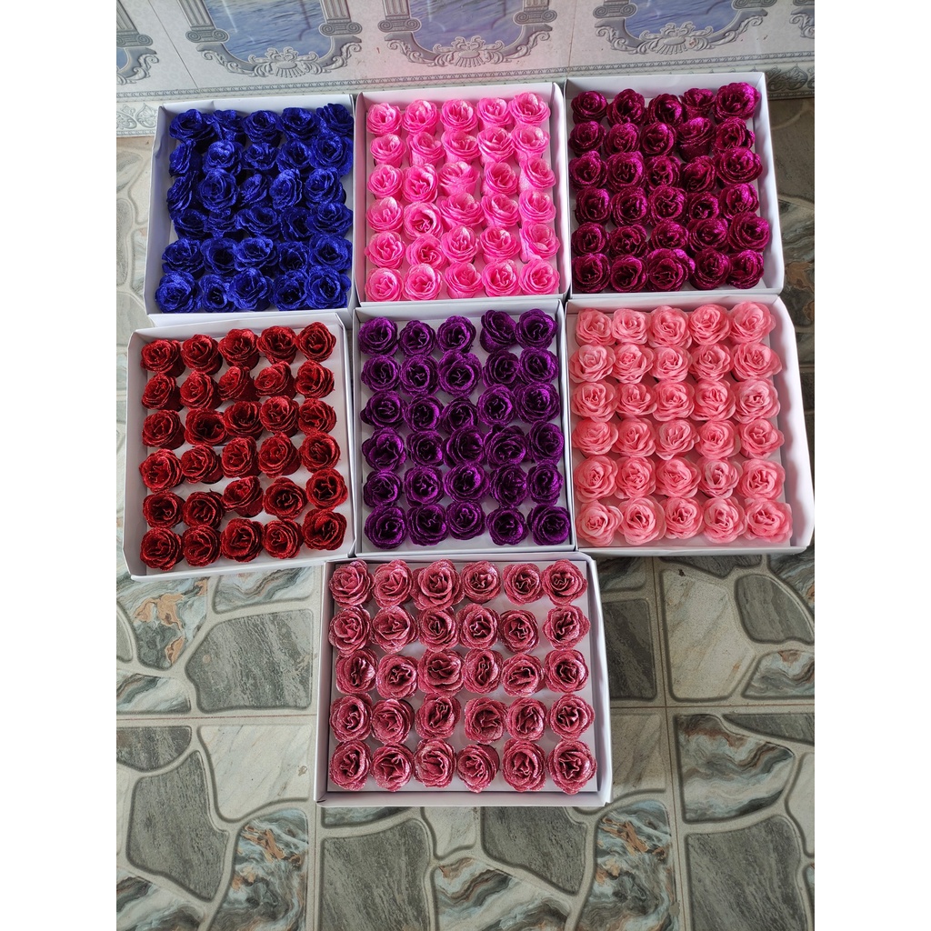 Hoa nhũ hộp 30 hoa