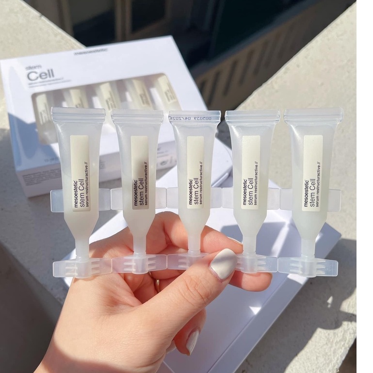 Tinh Chất Tế Bào Gốc Trẻ Hoá Da Mesoestetic Stem Cell Serum Restructurative Chính Hãng - Tinh chất dưỡng ẩm | TheFaceHolic.com