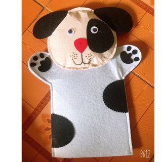 Rối tay hình chó đốm