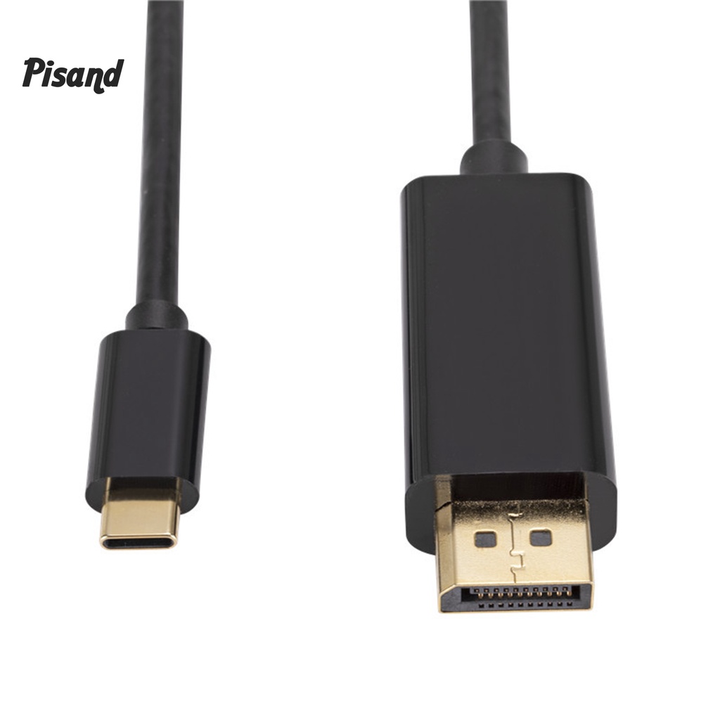 Pu Dây Cáp Chuyển Đổi Usb 3.1 Type-C Sang Dp Hd-Compatible 1.8m Cho Máy Tính | BigBuy360 - bigbuy360.vn