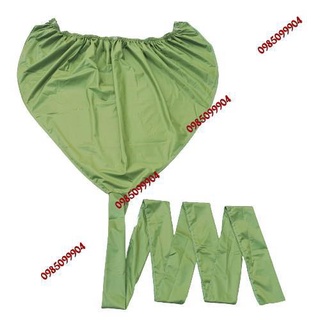 Túi xịt rửa máy lạnh loại tốt áo trùm máy lạnh vệ sinh máy lạnh Xanh Lá