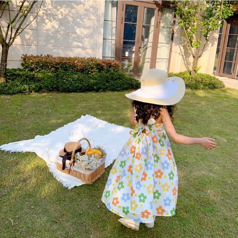 Váy 2 dây hoa 5 cánh Melisa - HÀNG SALE KO ĐỔI TRẢ