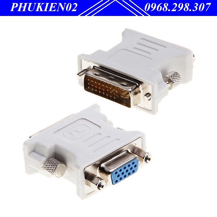 Đầu chuyển đổi tín hiệu kết nối từ DVI 24+5 sang VGA chất lượng cao