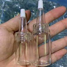 COMBO 10 lọ chiết serum bằng thuỷ tinh kèm nút chiết