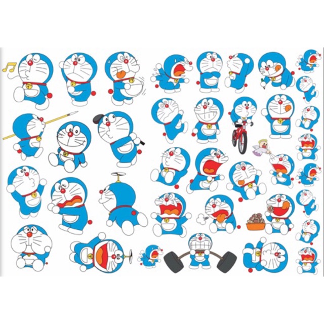 Sticker chống thấm doraemon đô rê mon doremon