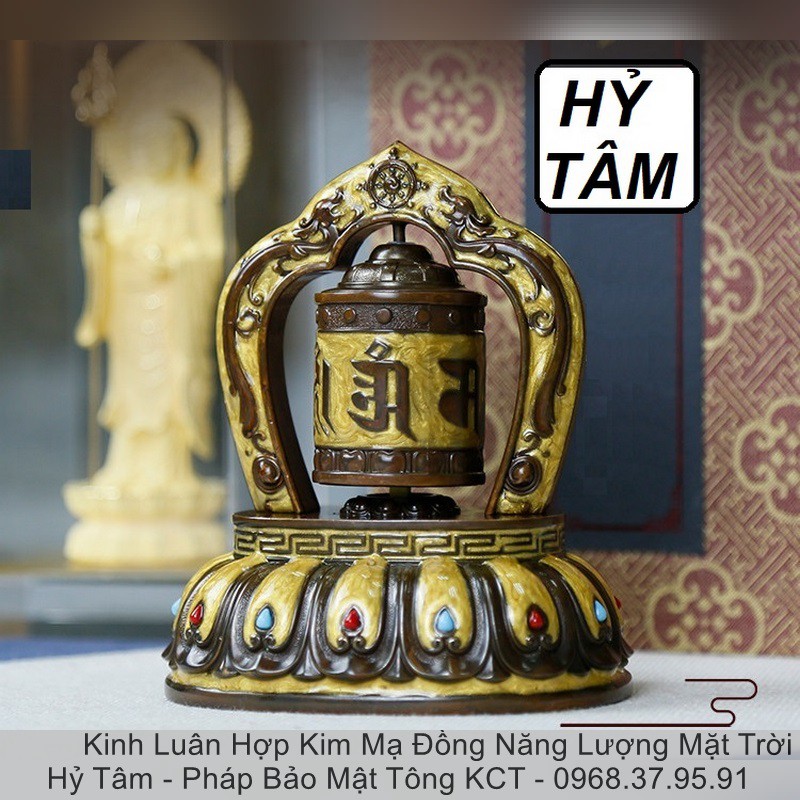 Kinh Luân Hợp Kim Mạ Đồng Năng Lượng Mặt Trời Để Bàn, Để ÔTô Có Pin Đi Kèm