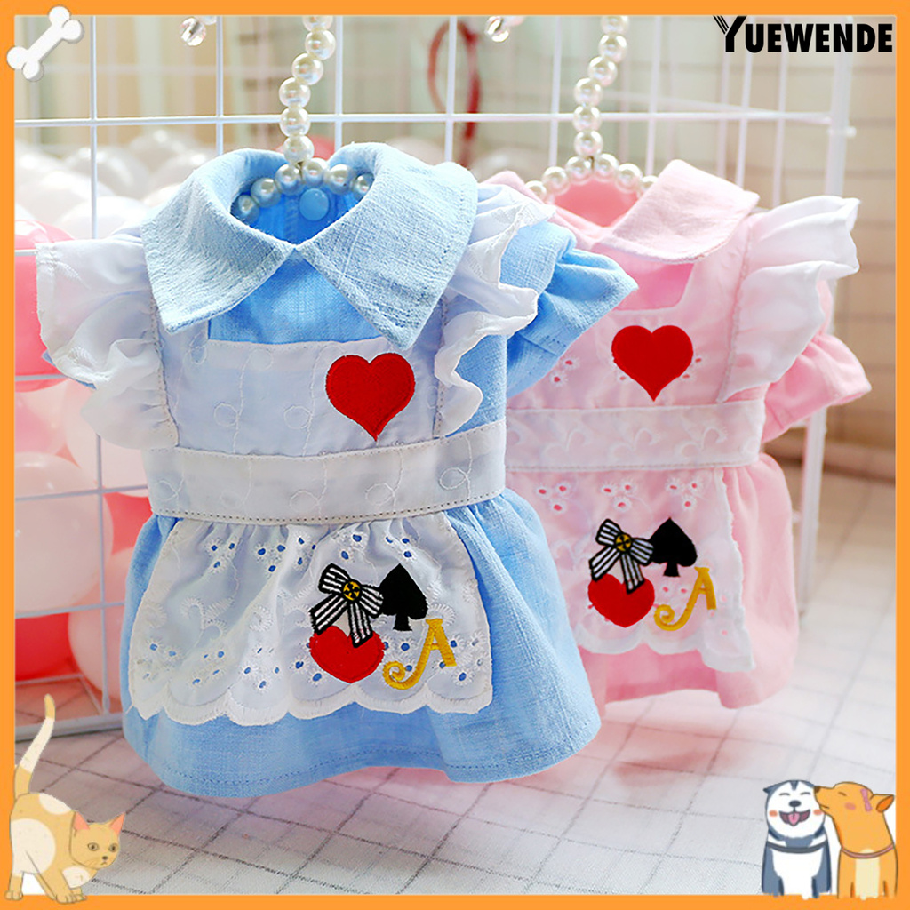 ALICE Đầm In Họa Tiết Xinh Xắn Cho Thú Cưng