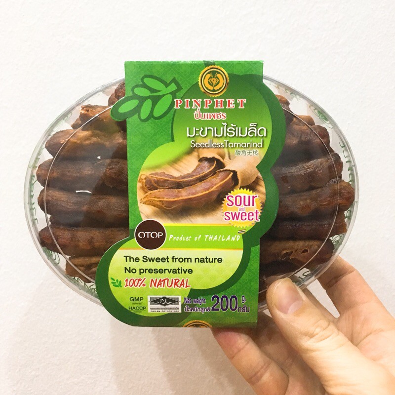 Me Thái tách hạt 200g tem xanh 180g tem đỏ