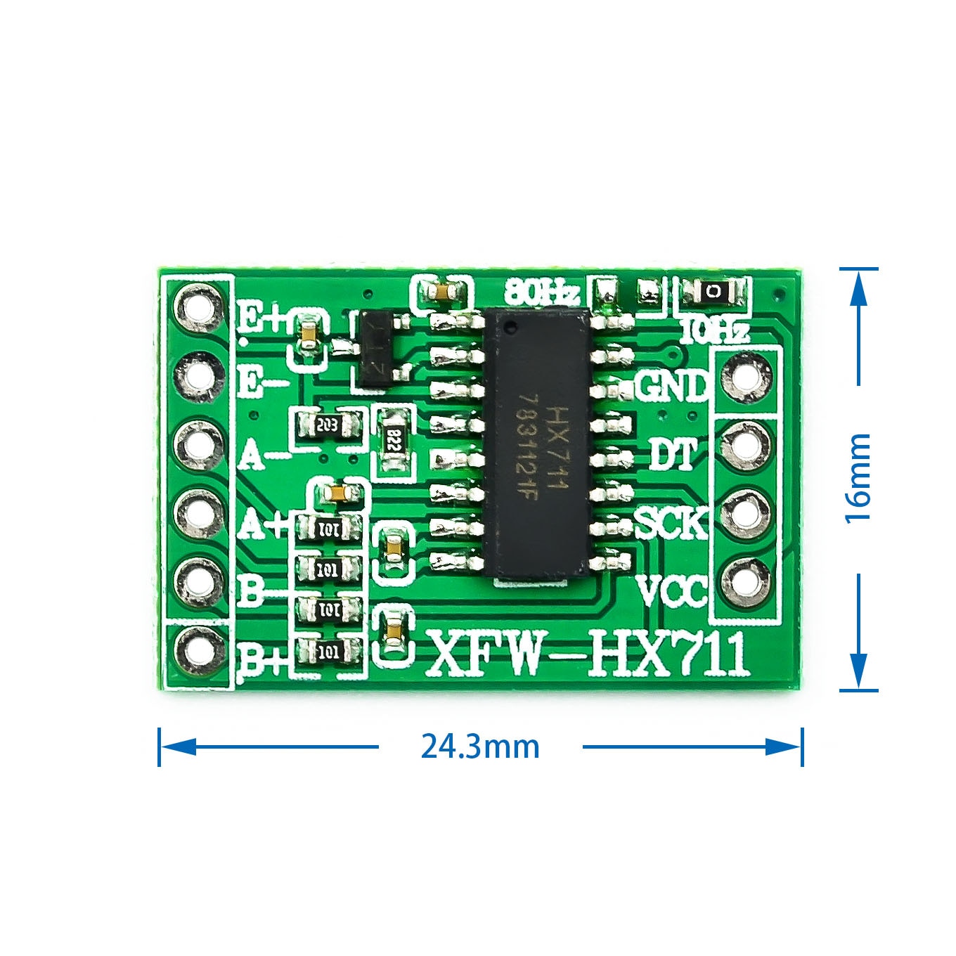 Mô Đun Cảm Biến Áp Suất Điện Tử Hx711 24 Ad