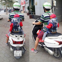 ⛔FLASHSALE⛔ Đai xe máy cho bé (LOẠI CÓ ĐỠ CỔ)