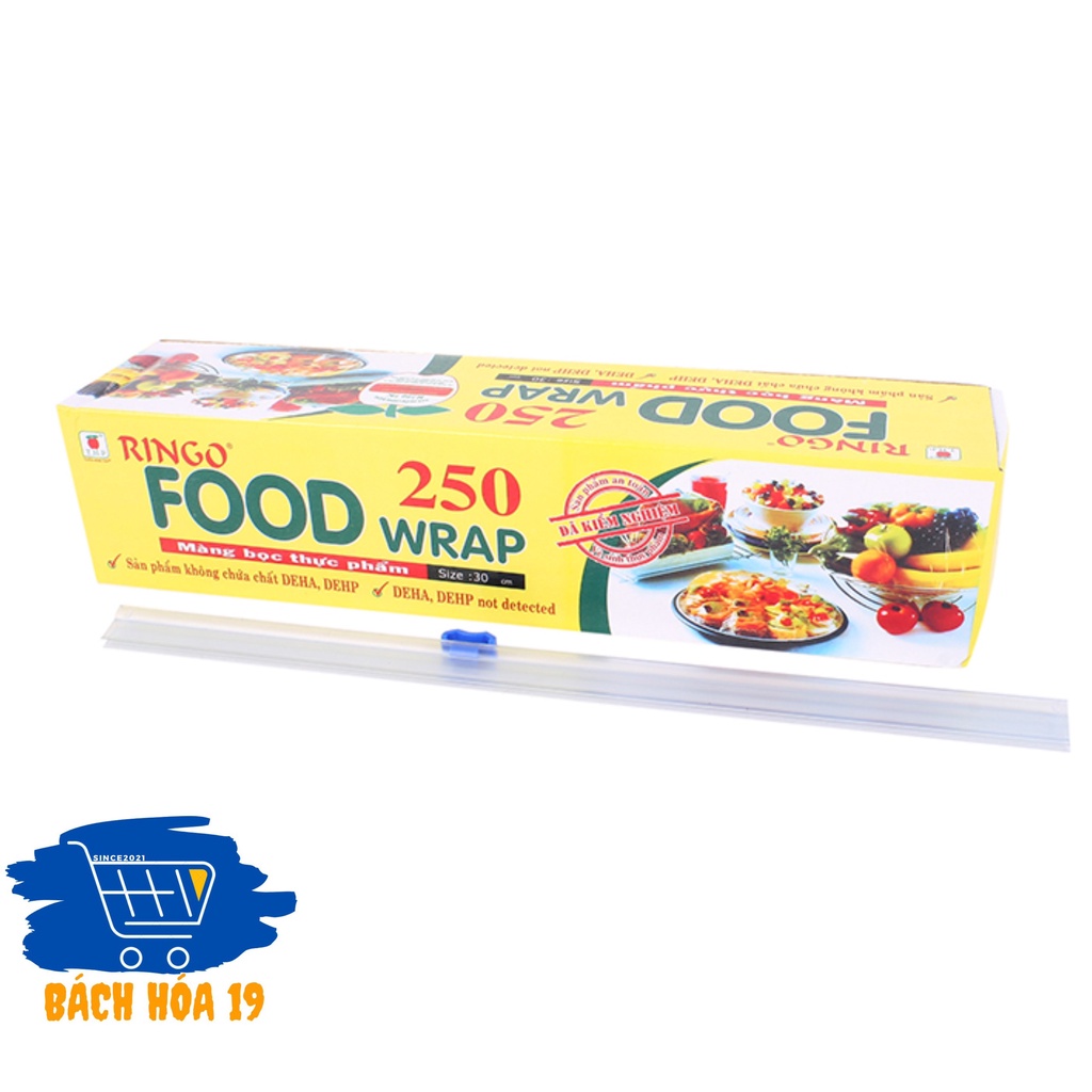 Màng bọc thực phẩm Ringo Wrap 250 hàng Việt bảo đảm an toàn-ảnh thật