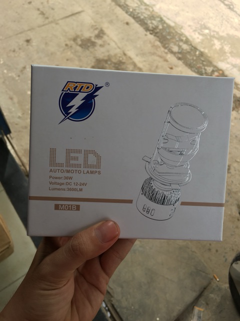 Đèn LED bi cầu RTD mini Chính hãng mẫu mới HOT 2019 (chân H4) m01b . DOCHOIXEMAY