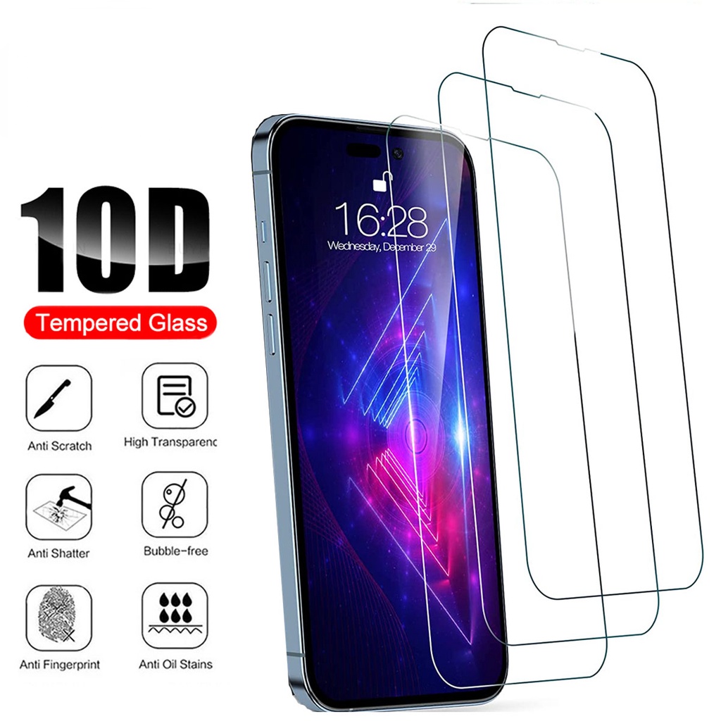 Miếng Dán Cường Lực HD Chống Dấu Vân Tay Bảo Vệ Màn Hình Điện Thoại Di Động IPhone14 / 14 Plus / 14 Pro / 14 Pro Max
