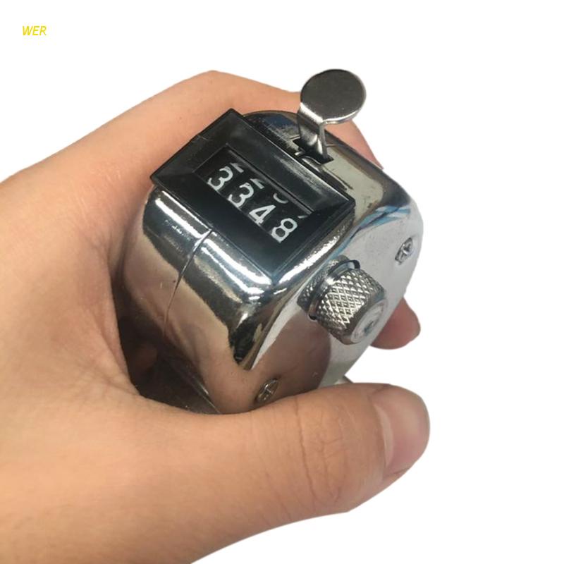 Máy đếm số mini cầm tay chơi gôn 4 chữ số