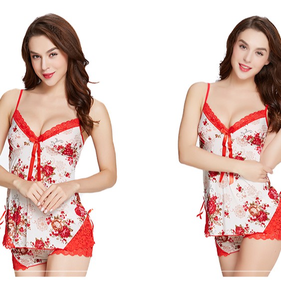 BỘ ĐỒ NGỦ SEXY 🔥SIEU SALE🔥 VÁY NGỦ HAI DÂY SEXY THUN LẠNH 4 HỌA TIẾT bigsize 40 tới 60kg | BigBuy360 - bigbuy360.vn