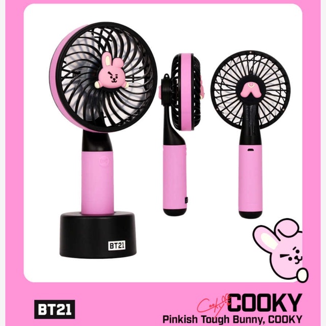 Handy fan BT21 - Quạt cầm tay BT21