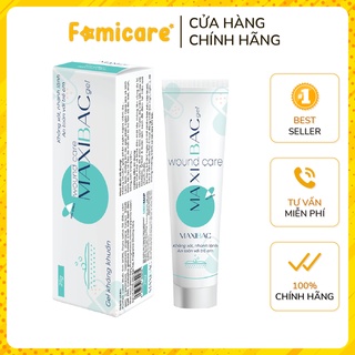 Gel kháng khuẩn Maxibac nhanh lành da bị bỏng 25g