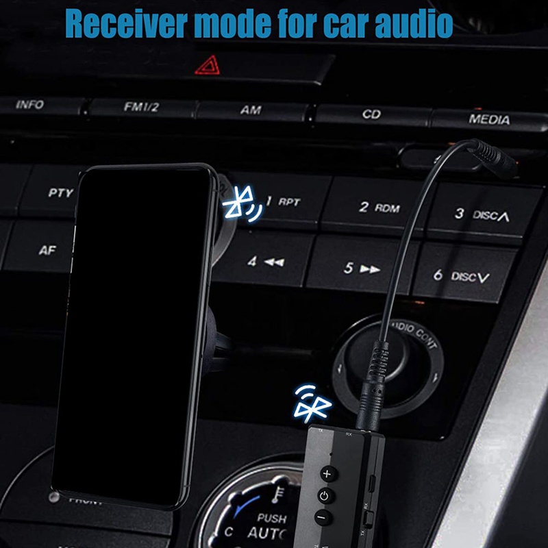 Bộ thu phát Bluetooth 5.0 3 trong 1 cho TV/ PC