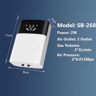 Sủi oxy tích điện êm sobo SB 268